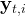 yt,i  