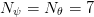 N ψ = N θ = 7  