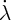 ˙λ